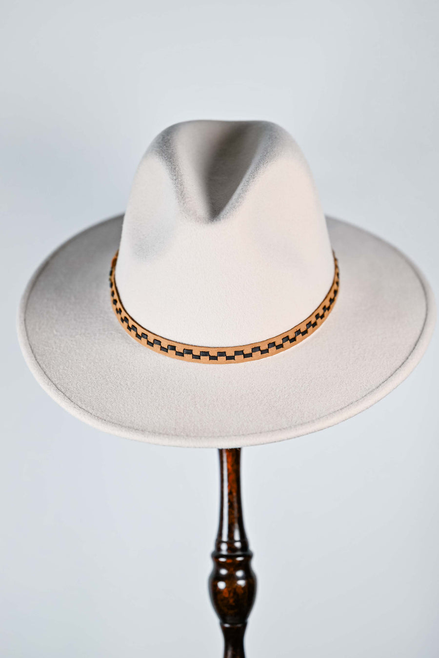 LAUREN - AUSTRALIAN WOOL FELT FEDORA Oat