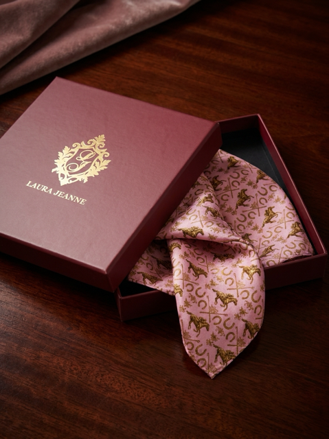 Silk Pocket Squares- Horse Themed By LAURA JEANNE UK