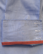 Icon Button-up Blouse: Halogen Blue & English Rose Pink