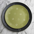 Lucky Slate Dinner Plate Set of Four-Black