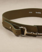 Leather belt | Horse Bit Belt Available in 5 Fabulous colors