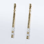 Prism - Pearl Pave Horseshoe Earring