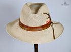 Angelo-Torcido Grade 3 Fedora Hat- Natural