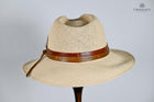 Angelo-Torcido Grade 3 Fedora Hat- Natural
