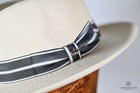 Balzar Brisa Natural Fedora Grey-Black band