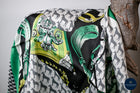 Black & Green Houndstooth & horses scarf
