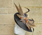 UK Feather Statement Raceday/Judges Fascinator