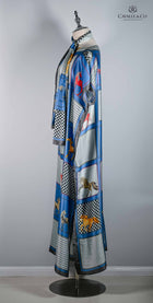 Silk Shawl Dress & Scarf