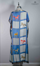 Silk Shawl Dress & Scarf