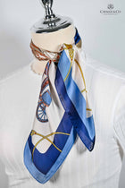 Harness tack themed scarf RED & PINK