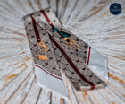 Long Equestrian themed Bag or hair twills
