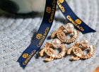 CC Style Brooch Pearl and sparkling embellishments