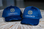 Cavalle Co Caps- Navy & White