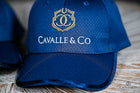 Cavalle Co Caps- Navy & White