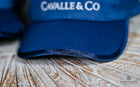 Cavalle Co Caps- Navy & White