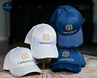 Cavalle Co Caps- Navy & White