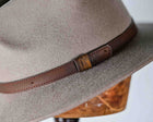 COLE - AUSTRALIAN WOOL FELT CITY FEDORA- Bran