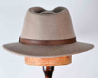 COLE - AUSTRALIAN WOOL FELT CITY FEDORA- Bran