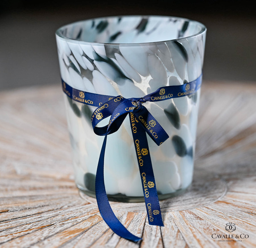 COMING SOON- Bespoke candle Collection with elegant ribbon & Jewel attachment in Famous racecourse themes