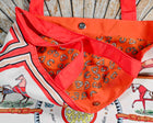 Equestrian Material Tote Bags