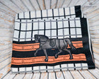 Equestrian Checkered Wrap - Available in 6 colors -Black, Caramel, Navy, Green, Grey, Pink