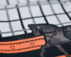 Equestrian Checkered Wrap - Available in 6 colors -Black, Caramel, Navy, Green, Grey, Pink