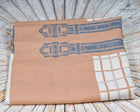 Equestrian Checkered Wrap - Available in 6 colors -Black, Caramel, Navy, Green, Grey, Pink