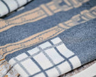 Equestrian Checkered Wrap - Available in 6 colors -Black, Caramel, Navy, Green, Grey, Pink