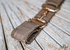Wide Elastic Stretch belt with Equestrian Bit themed Buckle- One size