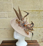 UK Feather Statement Raceday/Judges Fascinator