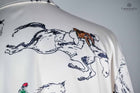 White print multi discipline Horse Long Sleeve Shirt