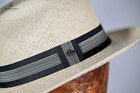 Duran Torcido Fedora Natural Grey/Black band