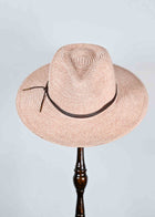 FLORENCE - CRUSHABLE BRAIDED FEDORA Blush
