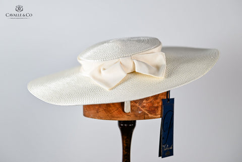 Ladies Fascinator Hat- Failsworth brand - Ivory