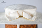 Ladies Fascinator Ivory Hat- Failsworth brand
