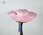 Ladies Fascinator Pink Hat- Failsworth brand