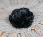 Fox Hair button brooches-Rose shaped