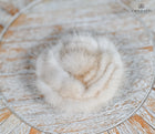 Fox Hair button brooches-Rose shaped