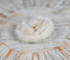 Fox Hair button brooches-Rose shaped