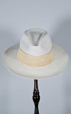 GABRIELA - BRISA WIDE BRIM  (White & Black trim)