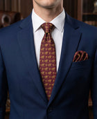 Horse themed Silk Ties UK- By LAURA JEANNE
