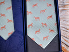 Galloping Horse Tie Set- Includes Tie & matching Pocket Square