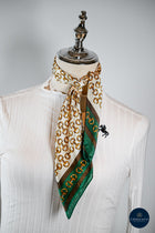 bits & scarf - Gold/Green
