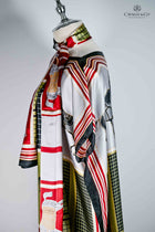 Silk Shawl Dress & Scarf