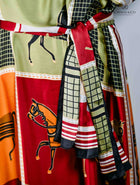 Silk Shawl Dress & Scarf