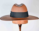 HARRINGTON - WIDE BRIM FEDORA BRISA- 10CM BRIM Bark