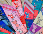 Silk Hair/Bag Twills Horse print-6 Colours