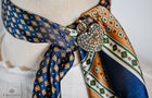 Heart & Crown sparkling embellishment brooch