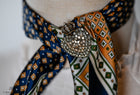 Heart & Crown sparkling embellishment brooch