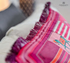 Luxury Velvet Equestrian Cushion 50x50cm including duck feather insert